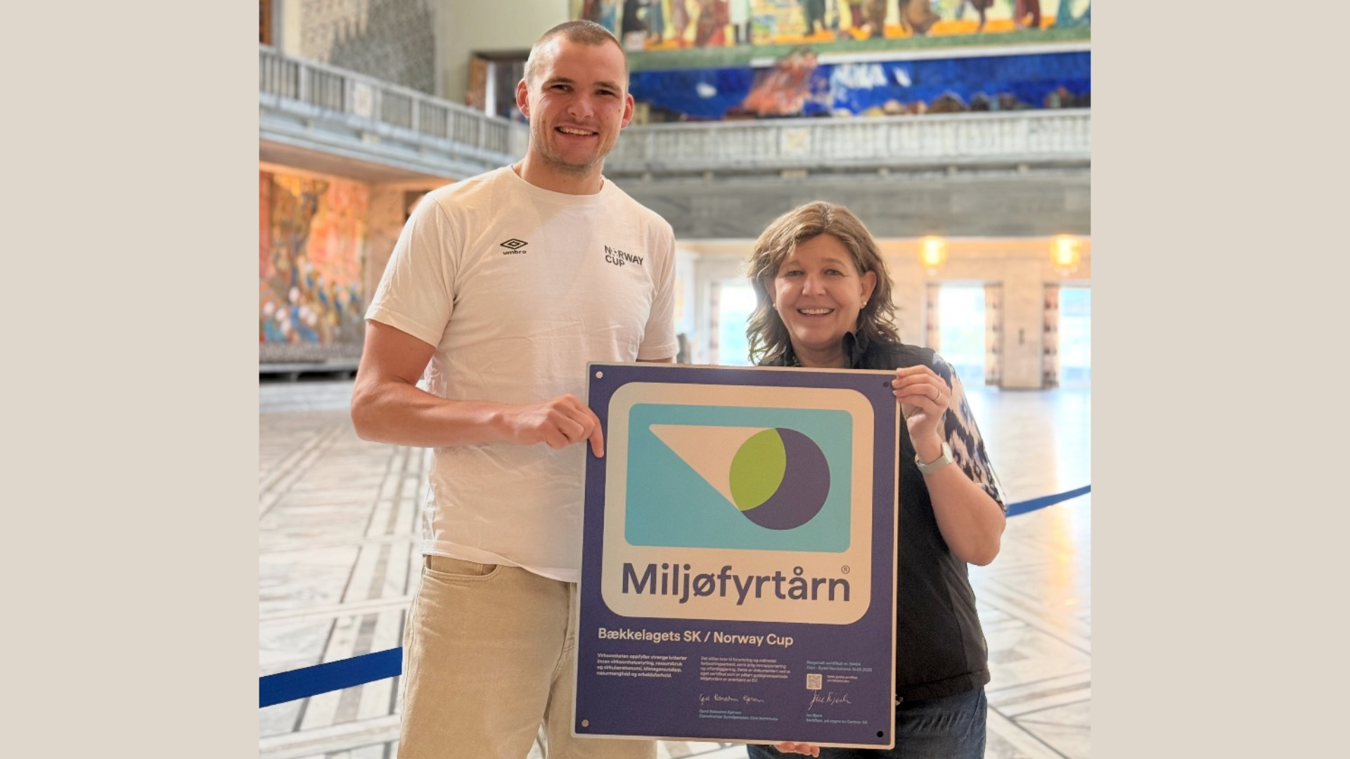 Vi er blitt miljøfyrtårn!